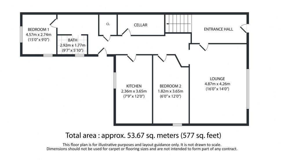 Floorplan for Station Road, Kettering