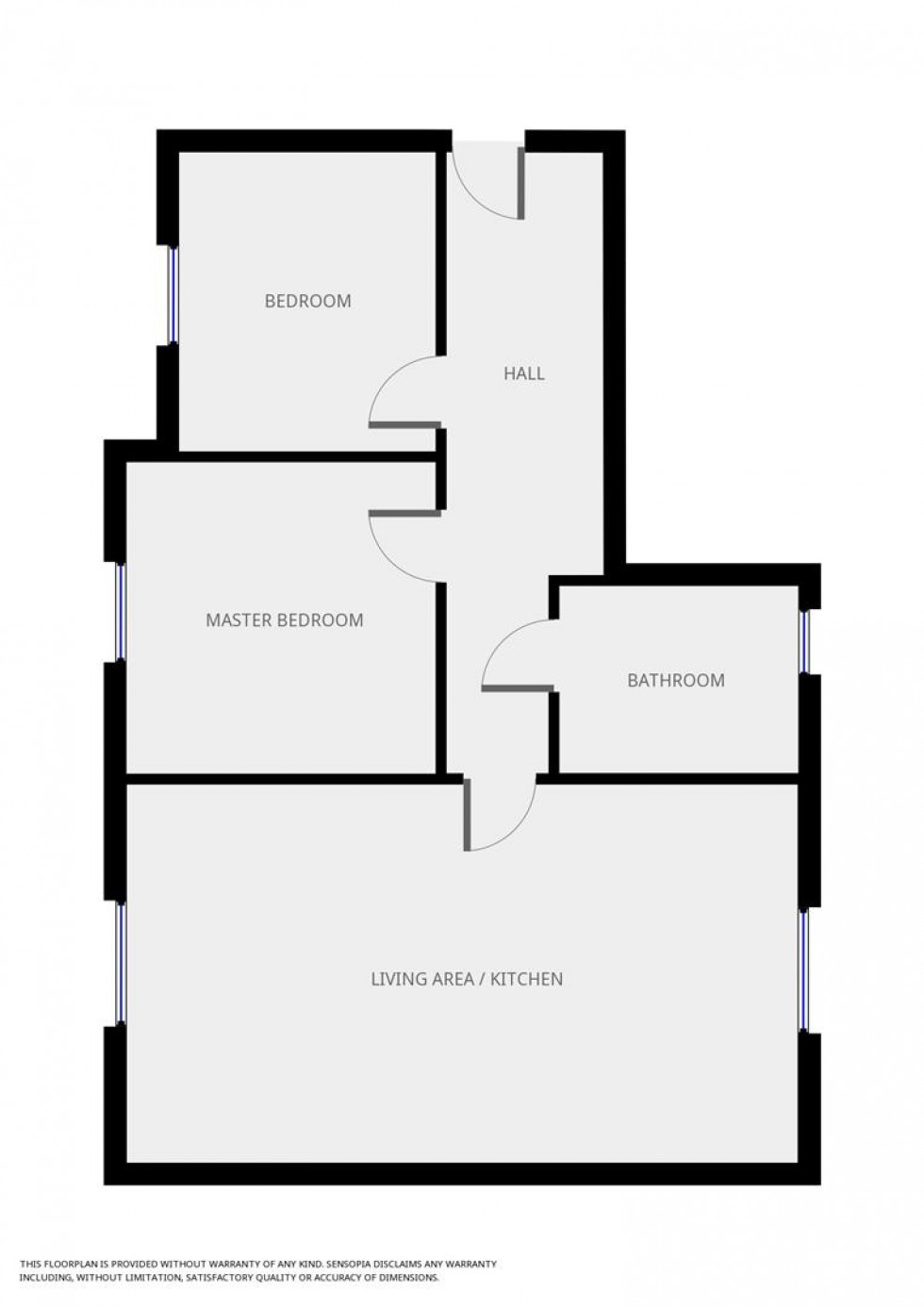 Floorplan for Walnut Tree Court, Higham Ferrers, Northants