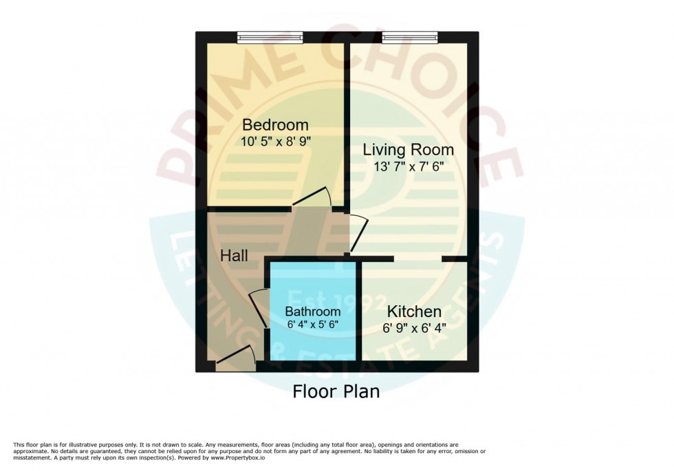 Floorplan for Denbeigh House, Rectory Road, Rushden